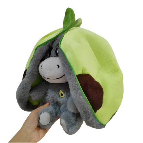 Peluche de burro antiestrés