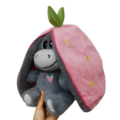 Peluche de burro antiestrés
